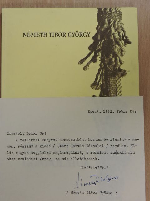 Németh Tibor György - Eltemetett gondolatok (aláírt példány) [antikvár]