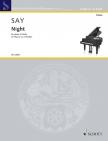 SAY, FAZIL - NIGHT. FOR PIANO 4 HANDS