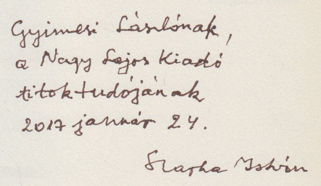 Szarka István - Rebbenések (dedikált) [antikvár]