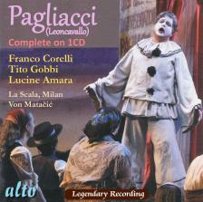 LEONCAVALLO - PAGLIACCI CD CORELLI, GOBBI, AMARA