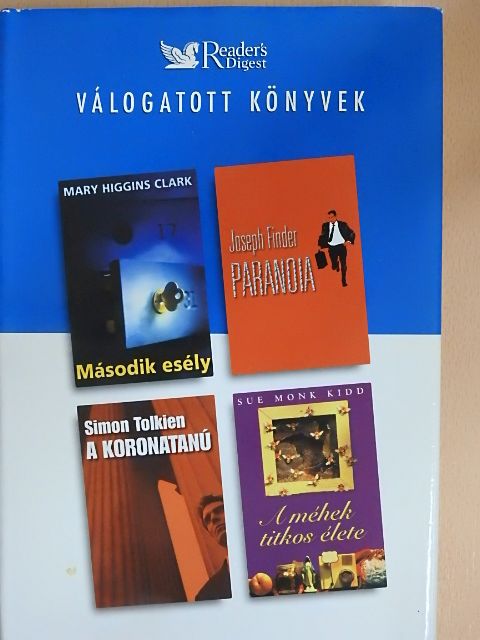 Joseph Finder - Második esély/A méhek titkos élete/Paranoia/A koronatanú [antikvár]