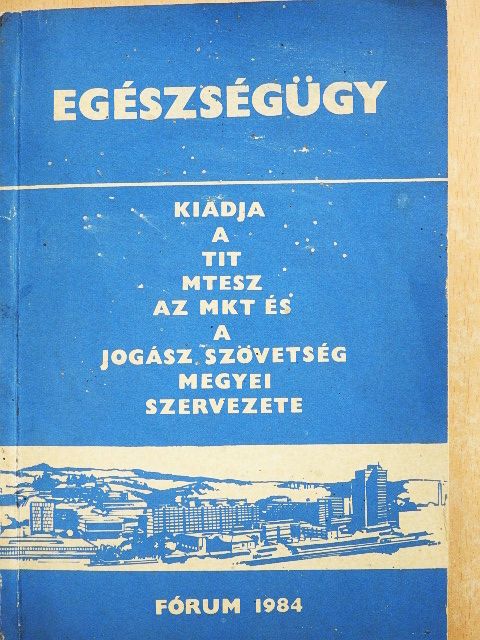 Dr. Bocsó Klára - Egészségügy [antikvár]