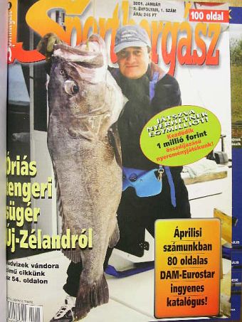 Sporthorgász 2001. január-december [antikvár]
