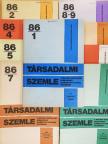 Ábrahám Kálmán - Társadalmi Szemle 1986. (nem teljes évfolyam) [antikvár]