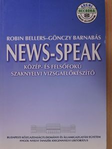 Gönczy Barnabás - News-speak [antikvár]