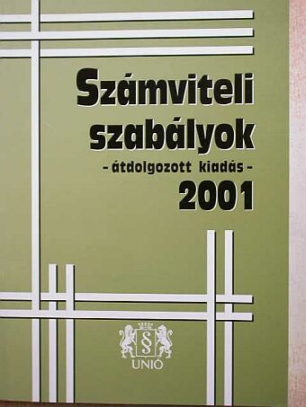 Számviteli szabályok - átdolgozott kiadás - 2001. [antikvár]