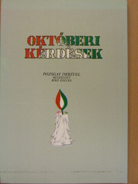 Bíró Zoltán - Októberi kérdések [antikvár]