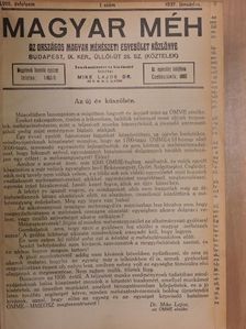 Dr. Koppán József - Magyar Méh 1937-1938. január-december [antikvár]