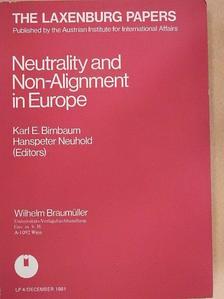 Claudio Caratsch - Neutrality and Non-Alignment in Europe [antikvár]