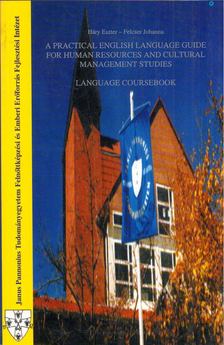 Háry Eszter, Felcser Johanna - A Practical English Guide for Human Resources and Cultural Management Studies [antikvár]