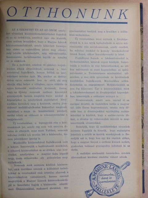 Dr. Rónai Pál - Otthonunk 1933-1934. (nem teljes évfolyam) [antikvár]