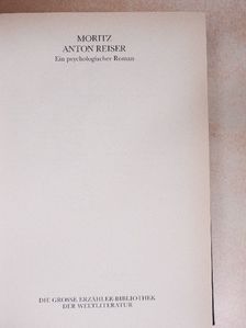 Karl Philipp Moritz - Anton Reiser [antikvár]