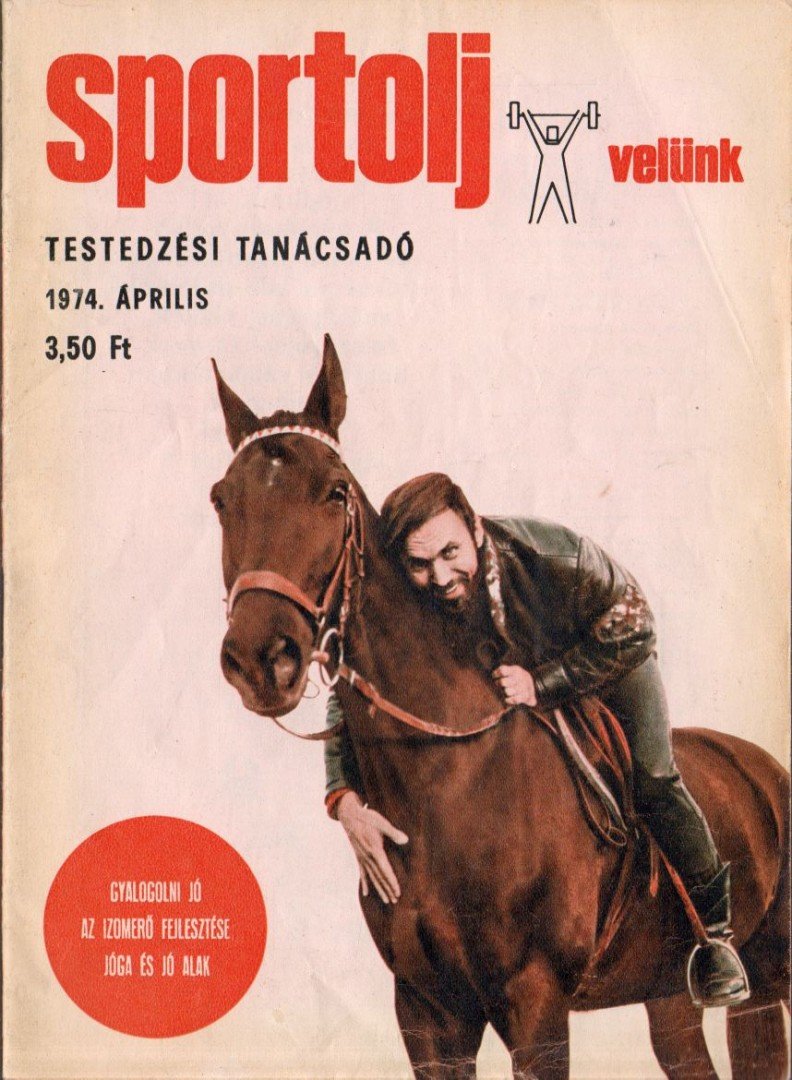 ENDRŐDI LAJOS - Sportolj velünk 1974. április [antikvár]
