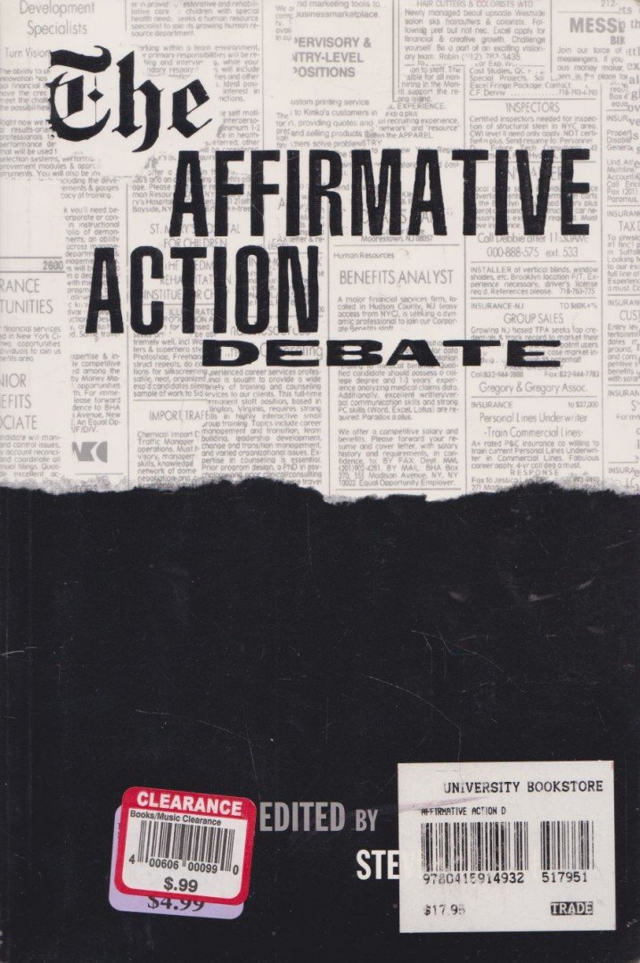 Steven M. Cahn - The Affirmative Action Debate [antikvár]