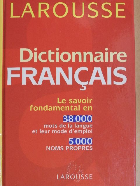 Dictionnaire Francais [antikvár]