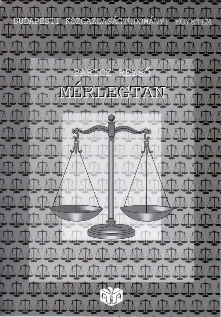 Dr. Baricz Rezső - Mérlegtan [antikvár]