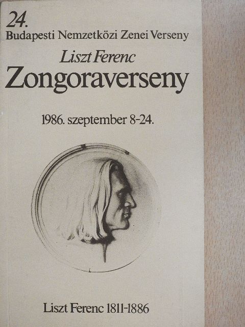 Klenjánszky Tamás - 24. Budapesti Nemzetközi Zenei Verseny [antikvár]