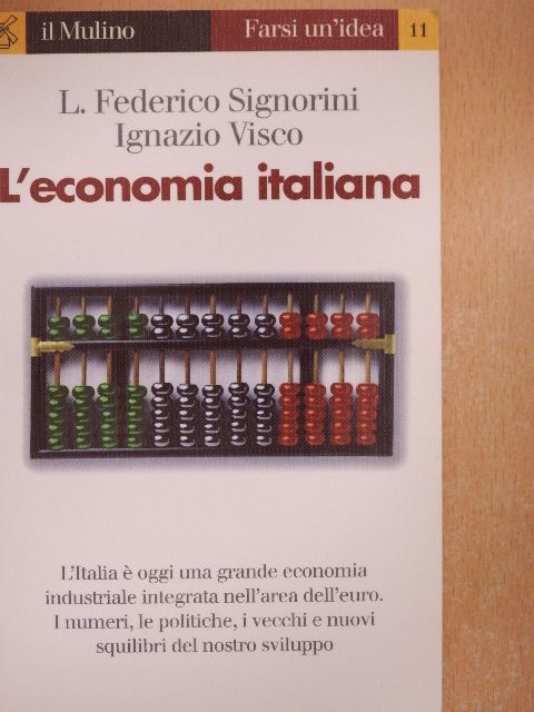 Ignazio Visco - L'Economia Italiana [antikvár]