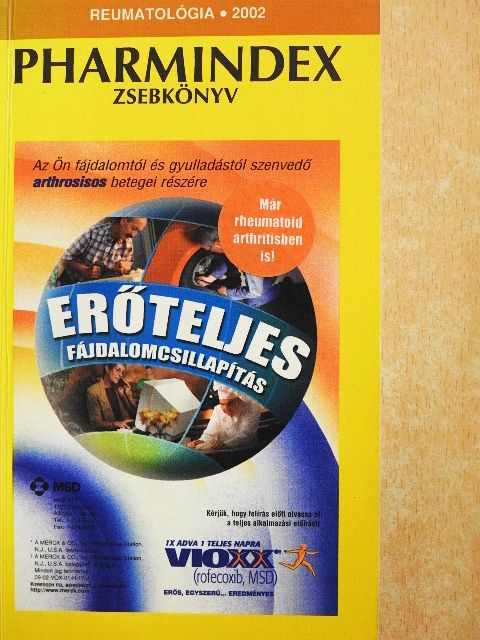 Dr. Papp Kornél - Pharmindex zsebkönyv 2002 [antikvár]