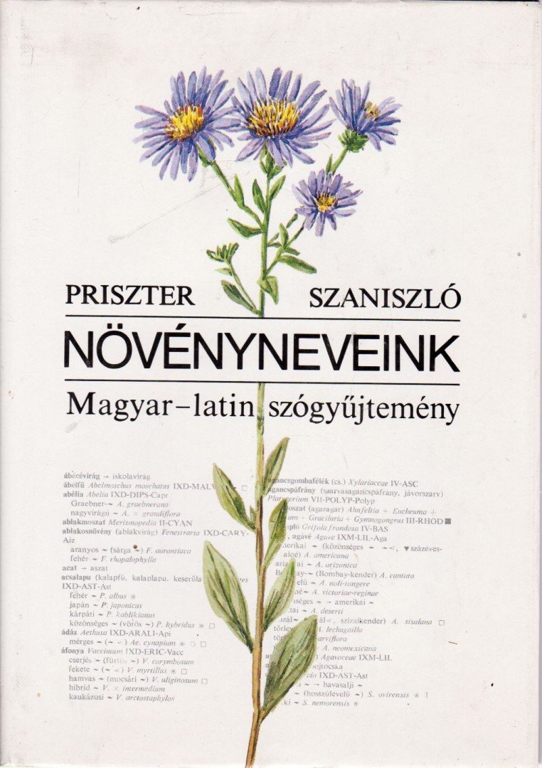 Priszter Szaniszló - Növényneveink [antikvár]
