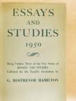 E. C. Pettet - Essays and Studies 1950 [antikvár]