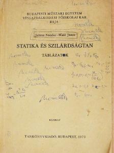 Juhász Nándor - Statika és szilárdságtan [antikvár]