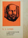 V. I. Lenin - A szovjethatalom soron levő feladatai [antikvár]