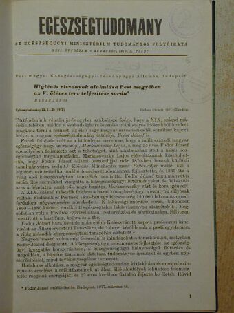 Egészségtudomány 1978/1-4. [antikvár]