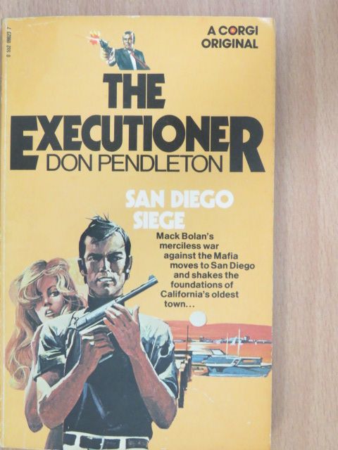 Don Pendleton - The Executioner: San Diego Siege [antikvár]