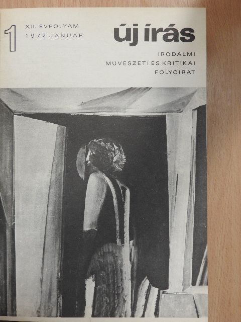 Alföldy Jenő - Új Írás 1972. január-június (fél évfolyam) [antikvár]