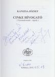 Kanizsa József - Cinke hívogató (dedikált) [antikvár]