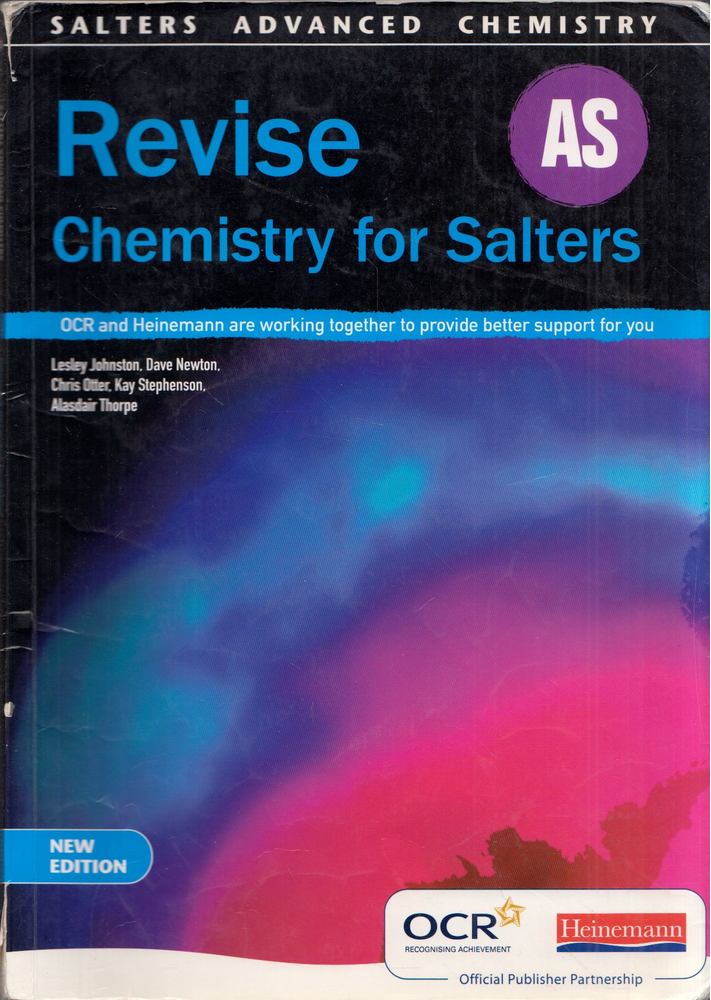 Lesley Johnston, Dave Newton, Chris Otter, Kay Stephenson, Alasdair Thorpe - Revise AS Chemistry for Salters [antikvár]
