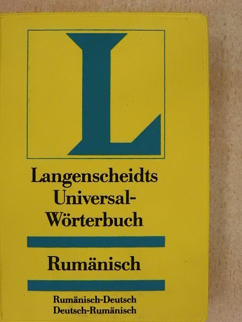 Langenscheidts Universal-Wörterbuch Rumänisch [antikvár]