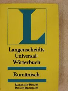 Langenscheidts Universal-Wörterbuch Rumänisch [antikvár]
