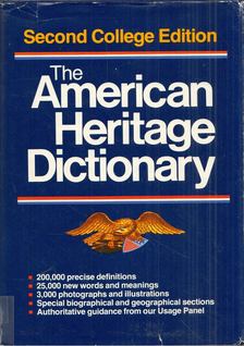 The American Heritage Dictionary [antikvár]