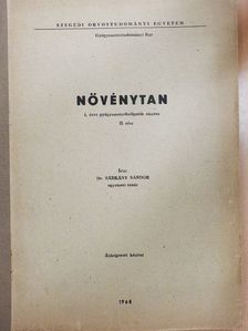 Dr. Sárkány Sándor - Növénytan II. [antikvár]