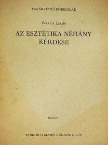 Berzy András - Az esztétika néhány kérdése [antikvár]
