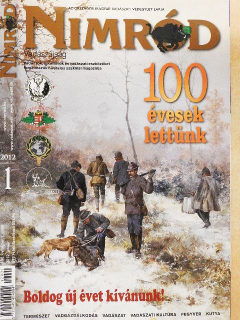 Bors Richárd - Nimród 2012. január [antikvár]