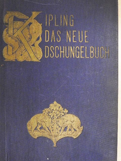 Rudyard Kipling - Das neue Dschungelbuch (gótbetűs) [antikvár]