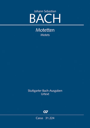 J. S. Bach - MOTETTEN. PARTITUR