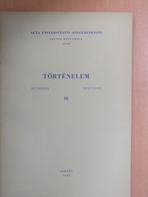 Történelem III. [antikvár]