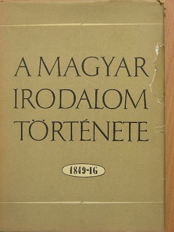 Bán Imre - A magyar irodalom története 1849-ig [antikvár]