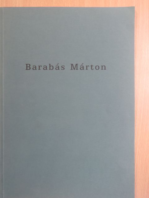 Barabás Márton munkái [antikvár]