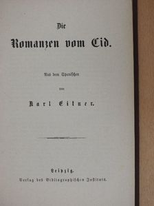 Die Romanzen vom Cid (gótbetűs) [antikvár]