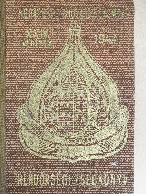 Rendőrségi zsebkönyv 1944. [antikvár]