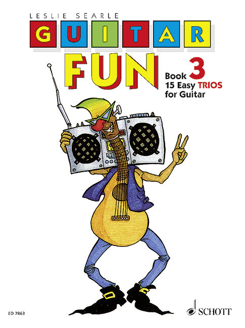 SEARLE, LESLIE - GUITAR FUN BOOK 3. 15 EASY TRIOS FOR GUITAR