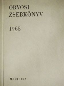 Dr. Bogárdi Mihály - Orvosi zsebkönyv 1965 [antikvár]