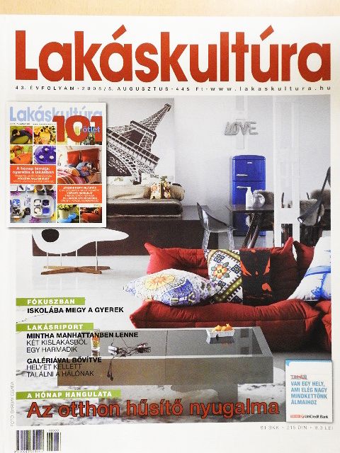 Lakáskultúra 2008. augusztus [antikvár]
