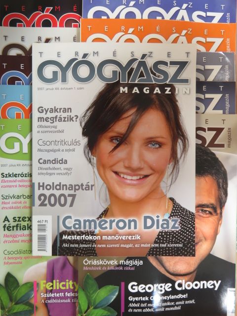 Természetgyógyász magazin 2007. (nem teljes évfolyam) [antikvár]