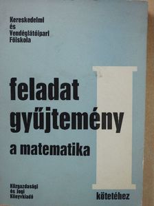Albeker István - Feladatgyűjtemény a matematika I. kötetéhez [antikvár]